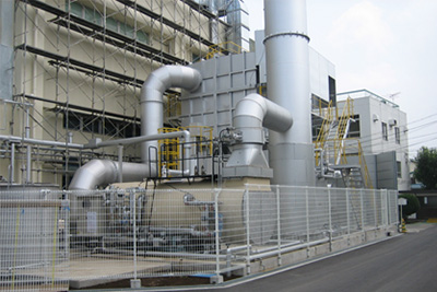 VOC処理システムの写真